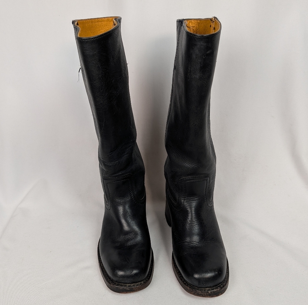 Frye For FP Campus 14L Boots Antique Black - Picture 4 of 11